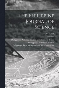 bokomslag Philippine Journal of Science; v. 11 pt. D 1916