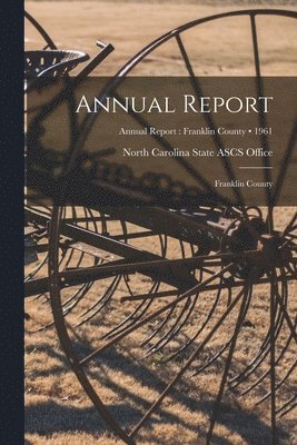 bokomslag Annual Report