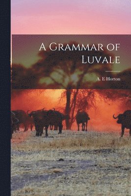 A Grammar of Luvale 1