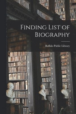 Finding List of Biography 1