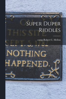 Super Duper Riddles 1