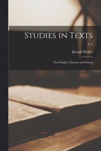 bokomslag Studies in Texts