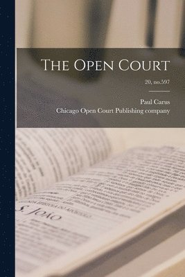 The Open Court; 20, no.597 1