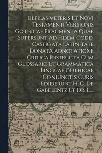 bokomslag Ulfilas Veteris Et Novi Testamenti Versionis Gothicae Fragmenta Quae Supersunt Ad Fidem Codd. Castigata Latinitate Donata Adnotatione Critica Instructa Cum Glossario Et Grammatica Linguae Gothicae