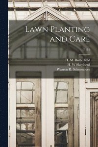 bokomslag Lawn Planting and Care; E181