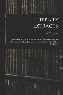 Literary Extracts 1