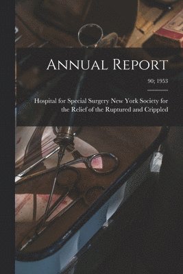 Annual Report; 90; 1953 1