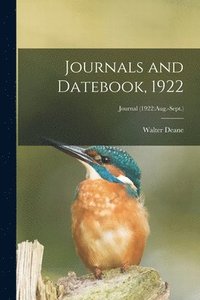bokomslag Journals and Datebook, 1922; Journal (1922