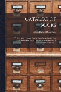 bokomslag Catalog of Books [microform]