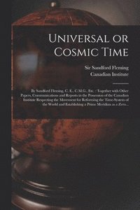 bokomslag Universal or Cosmic Time [microform]