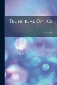 bokomslag Technical Optics; 1