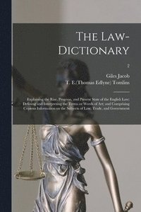 bokomslag The Law-dictionary