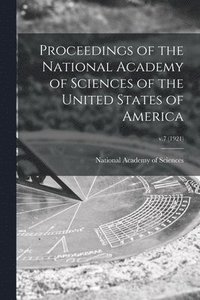 bokomslag Proceedings of the National Academy of Sciences of the United States of America; v.7 (1921)
