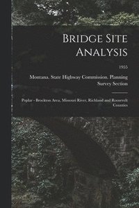 bokomslag Bridge Site Analysis