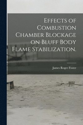 bokomslag Effects of Combustion Chamber Blockage on Bluff Body Flame Stabilization.