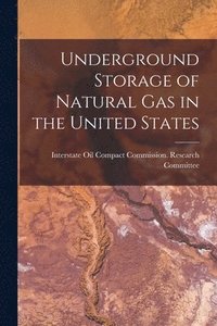 bokomslag Underground Storage of Natural Gas in the United States