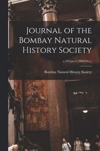 bokomslag Journal of the Bombay Natural History Society; v.105