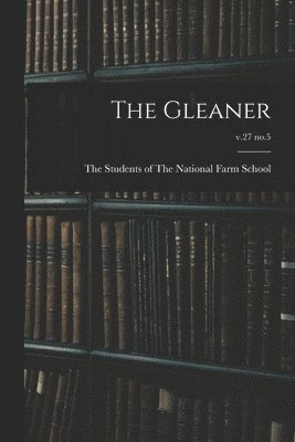 The Gleaner; v.27 no.5 1