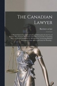 bokomslag The Canadian Lawyer [microform]