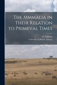 bokomslag The Mmmalia in Their Relation to Primeval Times