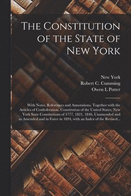 bokomslag Constitution of the State of New York