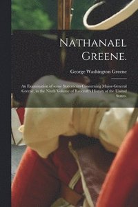 bokomslag Nathanael Greene.