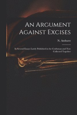 bokomslag Argument Against Excises