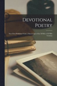 bokomslag Devotional Poetry