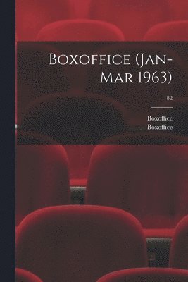 bokomslag Boxoffice (Jan-Mar 1963); 82