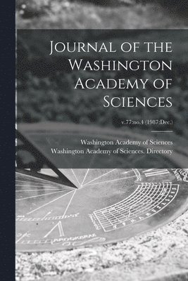 bokomslag Journal of the Washington Academy of Sciences; v.77
