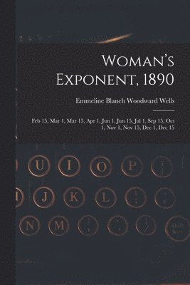 bokomslag Woman's Exponent, 1890