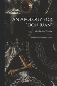 bokomslag Apology for "Don Juan"