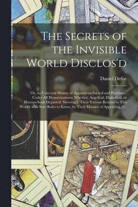 bokomslag The Secrets of the Invisible World Disclos'd