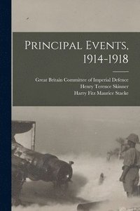 bokomslag Principal Events, 1914-1918