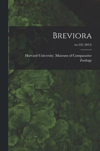 bokomslag Breviora; no.532 (2012)