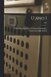 bokomslag U and I; 1937