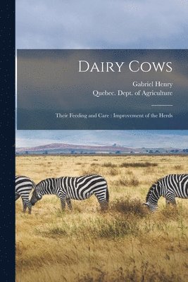 Dairy Cows [microform] 1