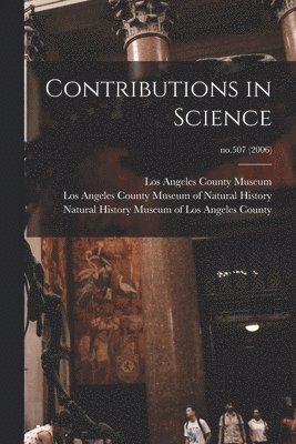 bokomslag Contributions in Science; no.507 (2006)