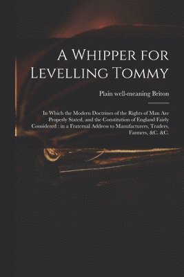 bokomslag Whipper for Levelling Tommy