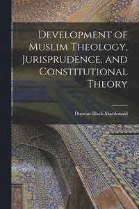 bokomslag Development of Muslim Theology, Jurisprudence, and Constitutional Theory