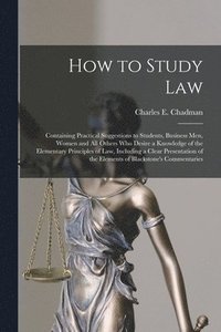 bokomslag How to Study Law