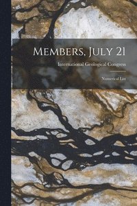 bokomslag Members, July 21 [microform]
