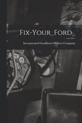 bokomslag Fix-Your_Ford_