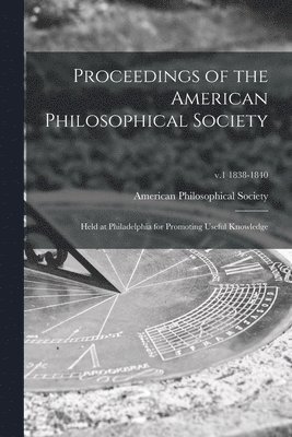 Proceedings of the American Philosophical Society 1