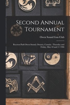 Second Annual Tournament 1