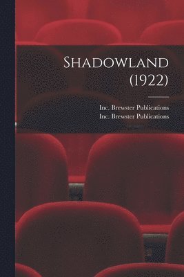 bokomslag Shadowland (1922)