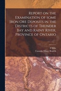 bokomslag Report on the Examination of Some Iron Ore Deposits in the Districts of Thunder Bay and Rainy River, Province of Ontario [microform]
