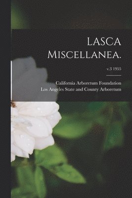 LASCA Miscellanea.; v.3 1955, Häftad