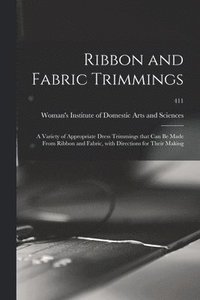 bokomslag Ribbon and Fabric Trimmings