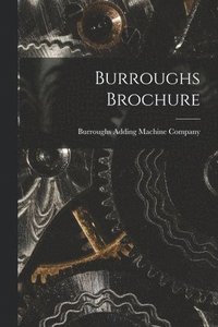 bokomslag Burroughs Brochure